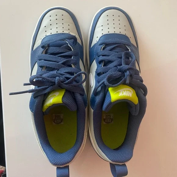 Nike | Shoes | Nike Blue And White Lowtop Sneakers With Mesh  display picture 1